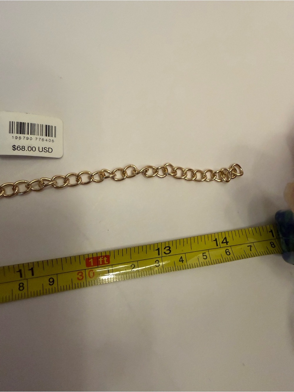 NWT Free People Pearl/Stones Multi-Strand Necklace w/Gold Cross Pendant 79854659 - Picture 7 of 7